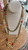 Vintage Egyptian Revival Medallion Scarab Chain Necklace 1970's Gold Plated 48"