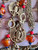 Vintage Egyptian Revival Medallion Scarab Chain Necklace 1970's Gold Plated 48"