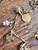 Vintage Freirich Chain 11 Charms Necklace Buddah Dog Angel Movable Carriages 54"