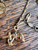 Vintage Freirich Chain 11 Charms Necklace Buddah Dog Angel Movable Carriages 54"