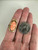 Antique Art Nouveau 10k Gold Pink Angel Skin Coral Cameo Ring 8