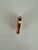 Vintage 14k Gold M+M Scognamiglio Double Sided Coral Conch Shell Cameo Pendant