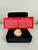 Vintage 14k Gold M+M Scognamiglio Double Sided Coral Conch Shell Cameo Pendant