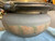 Antique Satin Glass 4 Shade Light Fixture - Drop Rose Design - Unique & Rare