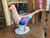 Herend Hungary 5179 Rust Fishnet Pheasant Figurine Hand Painted 24K Gold