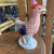 Herend Hungary 5179 Rust Fishnet Pheasant Figurine Hand Painted 24K Gold
