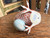 Herend Hungary Kiwi Bird Rust Fishnet Porcelain Figurine 24K Gold Accents ~ 1992