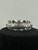 Vintage Sterling Silver Large Scroll Rotating Spinner Band Ring 13