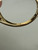 Vintage MCM 10k Gold Large Navette Multi Oval Peridot Ring 7
