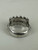 Vintage Sterling Silver Janice Paloma Zuni Needlepoint Turquoise Inlay Ring 5