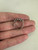 Vintage Sterling Silver Janice Paloma Zuni Needlepoint Turquoise Inlay Ring 5