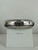 Antique Victorian Sterling Silver Floral Etched Engraved Hinged Bangle Bracelet 7”