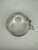 Antique Victorian Sterling Silver Floral Etched Engraved Hinged Bangle Bracelet 7”