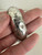Antique Victorian Sterling Silver Floral Etched Engraved Hinged Bangle Bracelet 7”