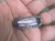 Antique Deco Sterling Silver 13.64ct Amethyst Marcasite Bar Brooch Pin