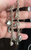 Vintage Sterling Rolo Chain Charm Bracelet Lady Bug, handbag Locket, Heart 7.5"