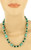 Vintage Sterling Navajo Kingman Turquoise Chunks Silver Pearls Bead Necklace 19"