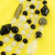 Vintage Czech Glass Smoky Bi-morphic Beads 5 Strand Necklace & Earring Set