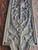 Antique Ornate Brass Bronze Door Push Plate Floral Torch Ribbons Bows Filigree
