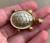 Vintage Mid Century Silver & Gold Tone Turtle Pin Brooch