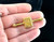 Antique Gold Filled GF Victorian Floral Bird Design Etched Bar Pin Brooch 2"
