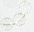 Antique Deco Long Faceted Clear Brilliant Lucite Graduated Bead Necklace 30"