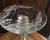 Antique Pairpoint Steuben Erickson Cut Crystal Comport Controlled Bubble Ball 8"