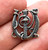 Antique Art Nouveau Sterling Silver Sorority Greek Letter Psy Pin Brooch