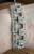 Vintage Ledo Silver Tone Deco Paste Rhinestone Open Link Glam Bracelet 7"