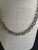 Vintage MidCentury Double Twist Link Silver Plated Sgd Bon Voyage Necklace 18"