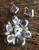 Vintage Juliana Domed Bright Crystal Rhinestone Pin Brooch Earrings Set