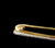 Antique Art Deco Platinum 18k Gold Mine Cut Diamond Spinel Bar Pin Brooch 2.5”