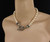 Vintage Sterling Silver Topaz Amethyst Garnet Citrine Peridot Faux Pearl Necklace 16”