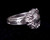 Vintage Mid Century Sterling Silver Recycled Spoon Pretty Silverwork Ring Size 5