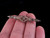 Antique Art Nouveau Victorian Sterling Silver Paste Decorative Bar Pin Brooch 2”