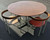 RARE Prototype MCM Heywood Wakefield Circular Laminated Walnut Table ONLY!