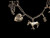 Antique Sterling Silver Musical Animal Charm Henry Williamson Bracelet 6.5”