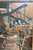 Post War Vintage Industrial Railroad Workers Painting Forrest Cooper Listed