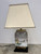 Antique Regency English Porcelain Lamp Pr Kate Greenaway Victorian Pastoral