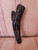 RARE Antique Erotic Ebony/ Wenge (?) Wood Carving Female Figure Fertility Totem - BottleTop- Bottle Top Ornament