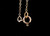 Vintage 14k Yellow Gold Filigree Floral Dangle Sweet Charm Pendant Necklace 16"