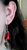 Vintage Sterling Silver Turquoise Red Coral Nugget Drop Dangle Earrings 2.5”