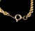 Vintage 14k Yellow Gold Plated Bold Heavy Rope Twisted Chain Necklace 30"