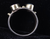Vintage Sterling Silver Pearl Amethyst Topaz Garnet Ring Band sz 8