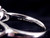 Vintage Sterling Silver Bow Ribbon Cubic Zirconia CZ Ring Sz 7.5