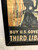 Antique Original WW1 Poster “Halt the Hun” Third Liberty Loan Drive Propaganda