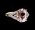 Vintage 14k Yellow Gold Pink 2.87cttw Morganite Diamond Beautiful Ring sz 6.25