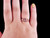 Vintage 14k Rose Gold Pink 2.4cttw Morganite 5 Stone Beautiful Ring sz 9