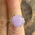Estate Platinum 9.47cttw Lavender Jade Jadeite Diamonds Statement ring Sz 7