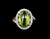 Estate 14k Yellow Gold 6.22cttw Peridot Cabochon Diamonds Stunning ring size 8